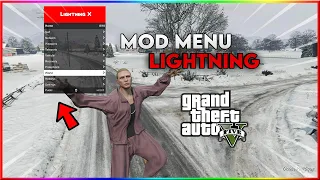 DÉCOUVERTE DU MOD MENU LIGHTNING "FREE "  -  GTA 5 ONLINE