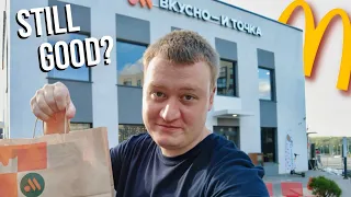 I Tried Russian McDonald's 1 Year After Getting Replaced