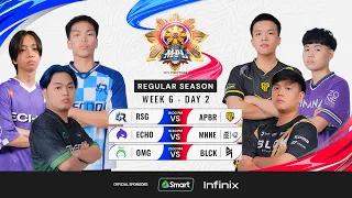 🔴LIVE | MPL PH S13 | ENGLISH-Week6 Day 2