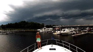 Boat Run Home Before Storm Hits