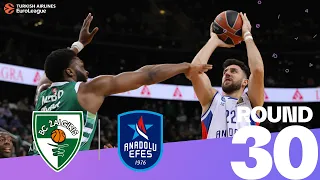 Efes dominates in Kaunas! | Round 30, Highlights | Turkish Airlines EuroLeague