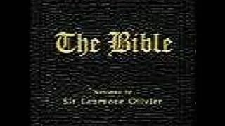 Sir Laurence Olivier - The Bible - The Creation