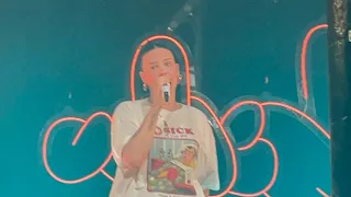 @annemarie singing GRUDGE in Bristol