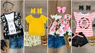 Baby Girl Western Dresses | Beautiful Baby Girl Dress Design 2022