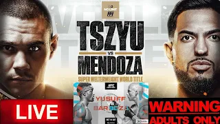 TSZYU VS MENDOZA + UFC VEGAS 81: YUSUFF VS BARBOZA LIVE BETTING STREAM