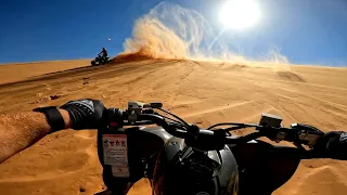 Tearing up a HUGE Dune at Little Sahara OK | My 2020 YFZ 450R Broke Down!