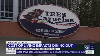 Cost of living impacts dining out budgets, customers for Las Vegas restaurants 