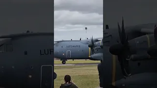 Royal International Air Tattoo 2023. German A400M. #aviation #family #travel #adventure #airshow