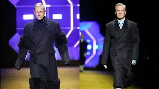 Jeff Goldblum, 69, & Kyle MacLachlan, 62, Look Sexier Than Ever Walking Prada Runway — Photos