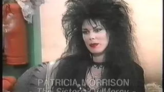 The Sisters Of Mercy Patricia Morrison Star Of The Week Interview Super Channel 15/03/88