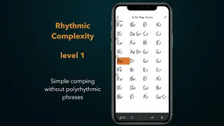 Rhythmic Complexity Level 1 Jam Session Mode - Genius Jamtracks for iOS