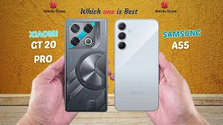 Infinix GT 20 Pro vs Samsung a55