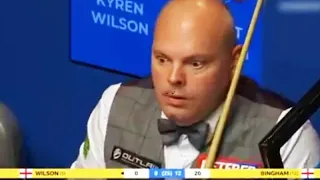 Kyren Wilson vs Stuart Bingham Epic Final Session World Snooker Championship 2022.