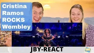 JBY-React: Cristina Ramos ROCKS Wembley