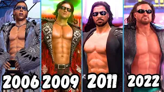 Evolution of John Morrison Entrance 2006-2022 - WWE Games