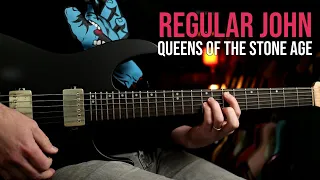 How to Play "Regular John" by Queens Of The Stone Age | Guitar Lesson