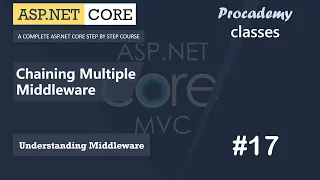 #17 Chaining Multiple Middleware | Understanding Middleware | ASP.NET Core MVC Course