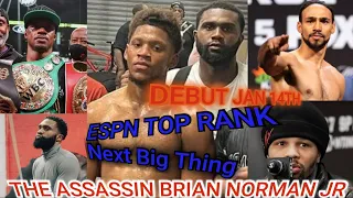 Brian Norman Jr Talks Top Rank Debut, Camp with Jaron Ennis, Errol Spence vs Keith Thurman & Tank