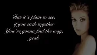Céline Dion   That's the way it is lyrics