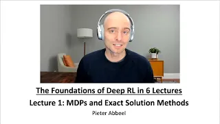 L1 MDPs, Exact Solution Methods, Max-ent RL (Foundations of Deep RL Series)