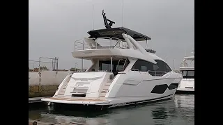 2021 Sunseeker 76 Yacht - New Optional Aft Galley Layout - Detailed Yacht Tour (now sold)