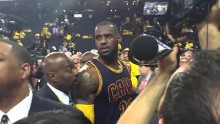 Warrior fan calls lebron James a p****y ass bitch