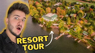 Our Rs.100,000 Resort tour. (ITS ON THE LAKE) 😍