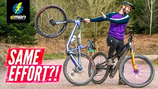 XC Bike VS eBike | Athlete's Effort Compared