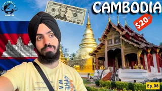 $20 dollar in PHNOM PENH🇰🇭 CAMBODIA(This Place is so Cheap)Exploring the world|Ep 08|Mr Lucky Vlogs|