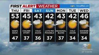 First Alert Forecast: CBS2 12/7 Nightly Weather at 11PM