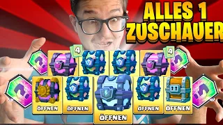 So viele ZUSCHAUER F2P TRUHEN Gratis öffnen 😍 | Clash Royale Chest Opening Deutsch