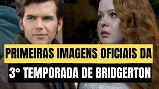 BRIDGERTON: PRIMEIRAS IMAGENS OFICIAIS DA 3° TEMPORADA DESTACAM ROMANCE ENTRE PENELOPE E COLIN