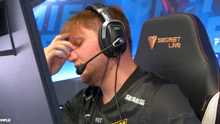 s1mple tilted because of Aleksib calls