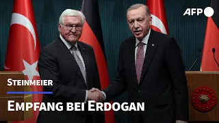 Steinmeier und Erdogan betonen Gemeinsamkeiten | AFP