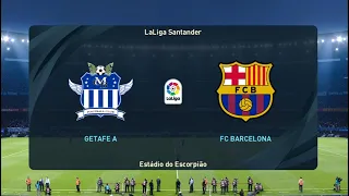 PES 2021 - GETAFE vs BARCELONA | LA Liga 21/22 Matchday 19 | PC Gameplay | [4K]
