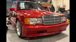 Mercedes 190E restoration