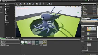 UE4 Tentacle Animation using Control Rig