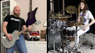 Sad But True - Metallica - Drum Cover ft Riff_madness