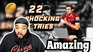 22 Tries that shocked WORLD RUGBY | REACTION
