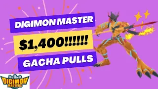 $1400 Agumon Kizuna Opening - Digimon Masters Online