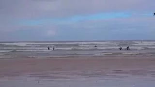 Watch the surfers & listen to the waves in Muizenberg, South Africa (Cape Town, September 2016)