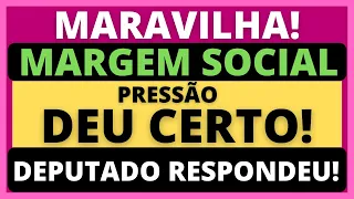 🔴MARAVILHA - PRESSÃO DEU RESULTADO - PARABÉNS AOS APOSENTADOS E PENSIONISTAS do INSS - MARGEM SOCIAL