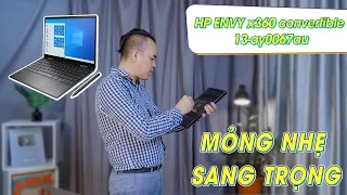 Đánh Giá Chi Tiết Laptop HP Envy x360 13 ay0067au Xoay Gấp 360 Cực Hay