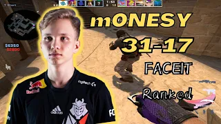 【CSGO POV】m0NESY (31-17) w/b1t (mirage) @ FACEIT ranked / Feb 2, 2023/ CSGO POV