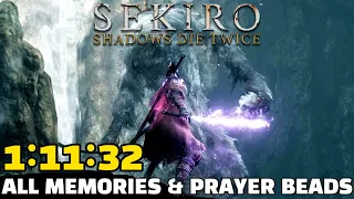 Sekiro All Memories & Prayer Beads Speedrun in 1:11:32 (Former World Record)