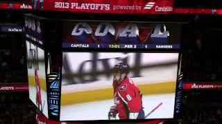 Ovechkin goal: Caps vs NY Rangers 5/2/2013