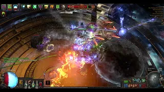 3.16 Scourge 10x Bosses Maven HOA Facetanking Kitava The Arachnophobia Allstars Fullblock 500k Ehp