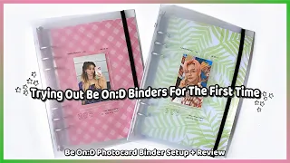 Trying Out A5 Binders for my Kpop Photocard Collection ✰  An Honest Review