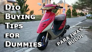 Tips on Buying Used 2 Stroke Scooter/ Iwas Budol OP tips/ Dio Buying Tips