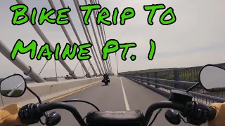 Portland and Acadia Maine Motorcycle Trip Pt. 1